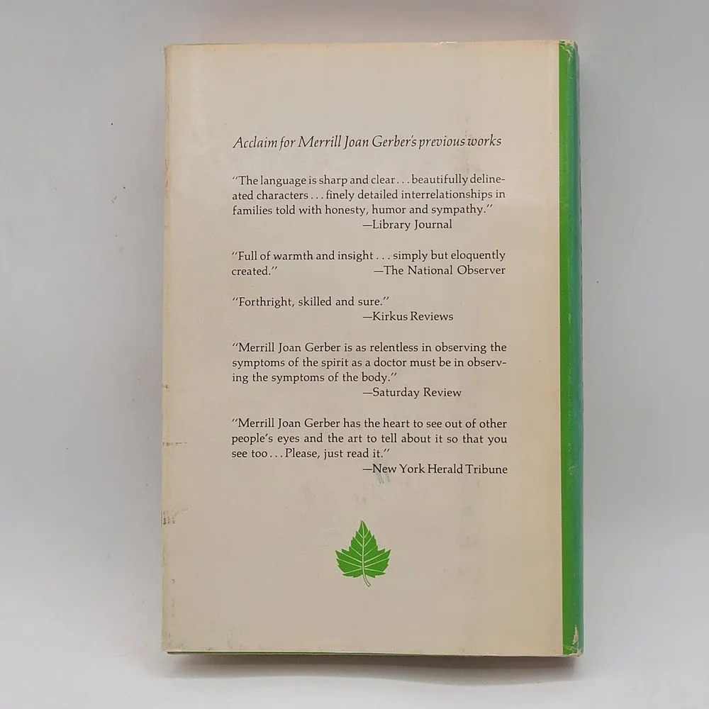 Merrill Joan Gerber Now Molly Knows Hardcover‎ 1974 First Edition Vintage Good